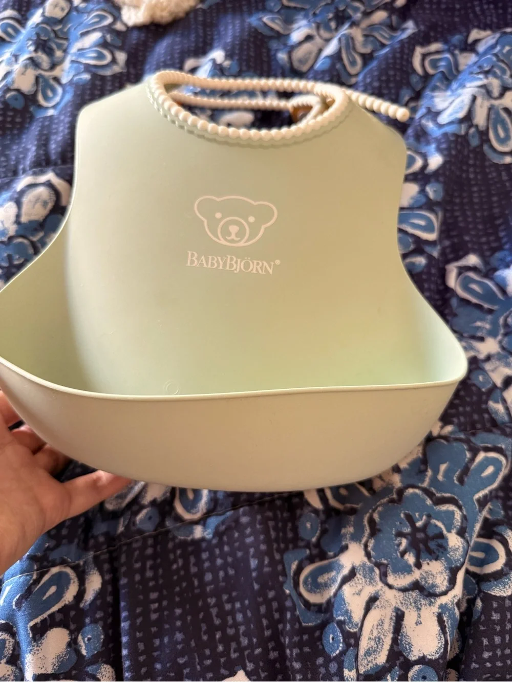 Babybjörn silicone bib